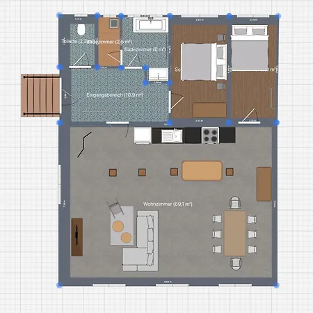 Апартаменты Nordseeestate - Loft Unter Reet Mit Sauna
